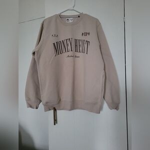 Netflix Money Heist Tan Sweatshirt